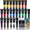 Does not apply Colori Acrilici 24 × 36Ml, Colori Acrilici per Dipingere, Acrylic Paint, per Tel