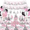 Decorazioni per Feste Di Compleanno Di Parigi, Decorazione per Feste a Tema Torr