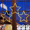 Does not apply Luci Natale Esterno Batteria,【3 Pezzi】Ip65 Stella Di Natale Luminosa Con Timer/D