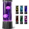 Lampada Meduse LED 17 Cambia Colore Jellyfish Lamp Acquario, Alimentazione a Bat