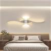 Applique Da Parete Interno, Creativo 27W 3000LM Bianco Moderne Applique in Allum