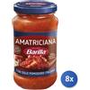 Barilla 8x Multipack Sugo Barilla Amatriciana Gr 300