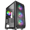 Mars Gaming MC-KX, Torre Gaming E-ATX Premium, Sistema CPU FREEZER, 5 Ventole ARGB Ultra-silenziose, Controller ARGB e Controller RF, Frontale Mesh, Nero