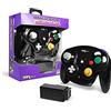 Retro-Bit TTX Gamecube Wavedash Wireless2.4 Ghz Controller Black For Nintendo Gamecube with Wii Console (Nintendo Wii)