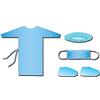 GIMA 26019 Kit Vestizione Visitatore, Confezione 25 Pezzi