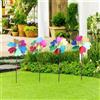 4 PCS Mulino A Vento Da Giardino Giocattoli Per Bambini Gioche Colorate
