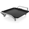 103090 Table Chef Premium Compact Mini Piastra Grill, Nero