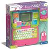 Clementoni - Computer Kid Smart Start Laptop Pink, Gioco Educativo per Bambini 4+ Anni, 30 attività, Impara Lettere, Numeri e Musica, con Mouse, Tastiera, Batterie Incluse, Lingua Italiana, 16883