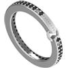 CESARE PACIOTTI ANELLO UOMO BLAZE PAVE' ARGENTO 925 JPAN5049B-26 MISURA DITO 26