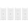 Vimar 0K14594.01 Plana Kit tapparelle IoT, 4 comandi connessi VIEW Wireless per 4 tapparelle, per controllo da remoto, doppia tecnologia Bluetooth e Zigbee, Bianco