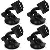 4 Pcs Supporto Per Videocamera Veicoli Telecamera Ventosa Dash Auto