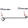 Curvatubi in metallo per tubi in PVC con opzioni di dimensioni multiple 16 20mm