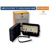GN FORNITURE AMPLIFICATORE TV LARGABANDA 40dB CONFILTRO 5G/LTE INTEGRATO PER DVB-T2 2 IN 2OUT
