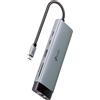TP-LINK HUB USB Type-C TP-LINK UH9120C con 9P -1P HDMI 4K-1P USB-C PD 100W- 1P RJ45-1P S