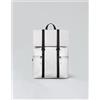 GASTON LUGA ZAINO GASTON LUGA stockholm MODELLO PLASH 13 COLORE WHITE/BLACK