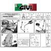 GIVI ATTACCHI PARABREZZA PIAGGIO Beverly Tourer 125-250-300-400 2008 2009 A103A GIVI