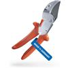 Original LÖWE 10 cesoie professionali da giardino 10.107 con geometria bypass, forbici affilate con manici ergonomici e rivestimento antiaderente su lama in acciaio