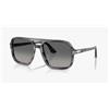 Persol OCCHIALI DA SOLE PERSOL PO 3328 S 1192 71 Striato Grigio / Lenti grigio sfumato