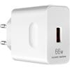 Huawei, Caricabatterie da muro USB Huawei 66W SuperCharge, Bianco