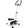 Everfit Stepper mini con manubrio (portata max 100 Kg ) Bianco STEP TWIST