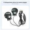 Mini soundbar USB per PC/laptop, acciaio, driver 57mm