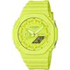 Casio G-SHOCK | GA-2100-9A9 | Giallo tono su tono | Orologio digitale analogi...