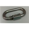 Osculati MOSCHETTONE CON APERTURA A VITE Ø6MM MARCA OSCULATI COD. 0887460 IN ACCIAIO INOX