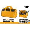 INGCO BORSA PORTATTREZZI PROFESSIONALE TELAIO RIGIDO PORTA UTENSILI CON TASCHE