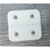 Vecam CONFEZIONE DI 5 CERNIERE PIANE BIANCHE VECAM 4,5X4 CM COD. 2211601 CAMPER