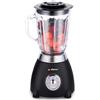 alpina Frullatore - Brocca di vetro 1,5 l - 3 supporti - 230 V 500 W 50/60 Hz - Nero