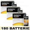 Duracell 180 DURACELL 312 PR41 Batterie ACTIVAIR Protesi Pile per Apparecchi Acustici