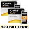 Duracell 120 DURACELL 13 PR48 ACTIVAIR Batterie Protesi Pile per Apparecchi Acustici