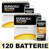 Duracell 120 DURACELL 312 PR41 Batterie ACTIVAIR Protesi Pile per Apparecchi Acustici