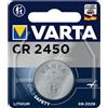 VARTA BATTERIE VARTA 6450 LITIO 3V - CR 2450 BLISTER 1 Pz.