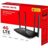 Mercusys Router Wireless 4G LTE Wi-Fi N300 fino a 300Mbps Mercusys MB115-4G