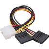 Disk Hard CONVERTITORE SATA IDE Adattatore HD Driver Cavo 4 PIN 15 PIN ha