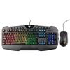 ITEK KIT TASTIERA + MOUSE T20 MEMBRANA RGB MULTIMEDIALE SW USB