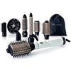 Imetec Modellatore capelli BELLISSIMA Air Wonder 8in1 White e Black 11847A 1000W