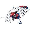 E PLUS M Ombrello Uomo Ragno trasparente automatico 74cm - Umbrella Spider Man Marvel