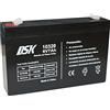 DSK 10320 - Batteria al piombo AGM ricaricabile sigillata 6V 7Ah. Ideale per auto e moto elettriche per bambini, scooter, sistemi UPS, sistemi di sicurezza.
