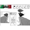 GIVI Attacco bauletto PIAGGIO Beverly 125 300 350 2016 2017 2018 2019 E349 GIVI