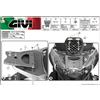 GIVI Attacco posteriore bauletto MONOLOCK PIAGGIO Beverly Tourer 250 2008 E344 GIVI