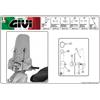 GIVI KIT DI ATTACCHI A107A PER PARABREZZA PIAGGIO Liberty 50-125-150-200 2006 GIVI