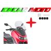 GIVI parabrezza cupolino YAMAHA N-Max 125-155 2021 2022 2023 2024 58,5 x 41 CM GIVI