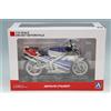 SKYNET AOSHIMA Skynet 1/12 Diecast Moto Honda NSR250R '89 Ross Bianco / Terra Blu