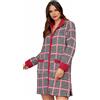 Karelpiù Vestaglia Donna in Pile Coral Calda con Zip Emozioni Invernale