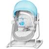 Kinderkraft Unimo - Sdraietta Neonato 5 in 1 Max 18 Kg Dondolo Altalena Up Blue Kinderkraft