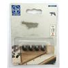 Luxtools Lux Tools 4 Marcatori per Spine Legno Centratori Tasselli 6mm 8mm 10mm Germany