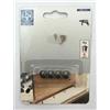 Luxtools Lux Tools 4 Marcatori per Spine Legno Centratori Tasselli 6mm 8mm 10mm Germany