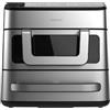 Cecotec Friggitrice ad Aria 18 Litri 2700 W Inox Cecofry FoodCourt 18000 4Pizza Cecotec